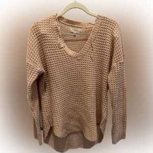 No comment ny La sweater pink worn